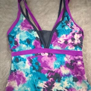 Free Country Pink and Purple Tank Top